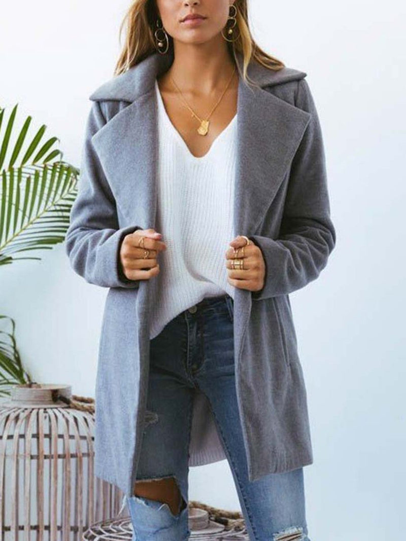 Manteau d'hiver Décontracté et à la Mode Gris - CA Mode