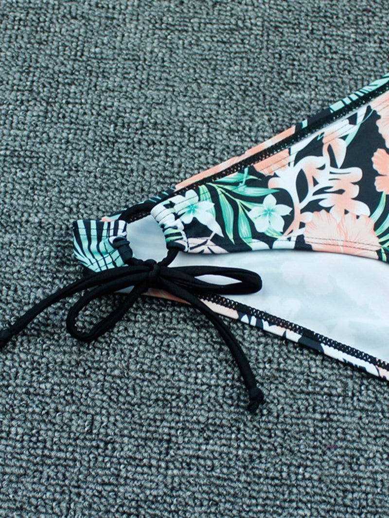 Ensemble Bikini Dos Nu Bretelles Floral