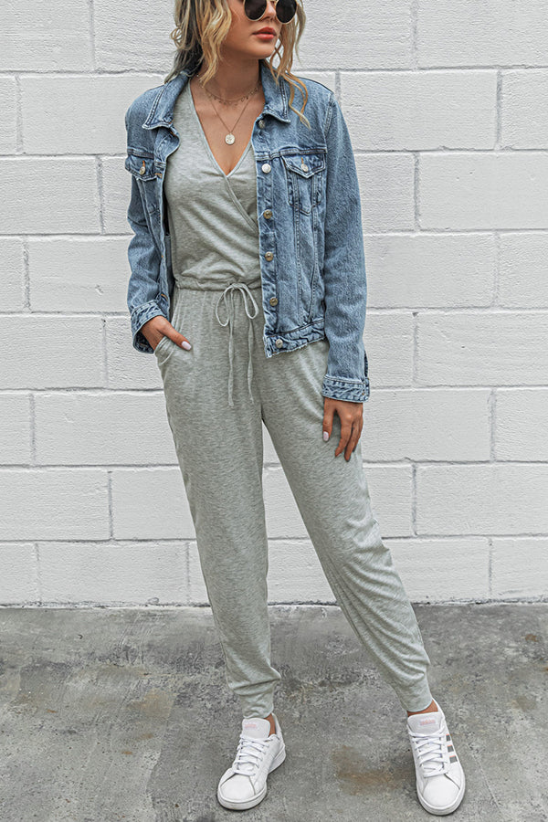 How Comfy & Flattering Pocket Jumpsuit