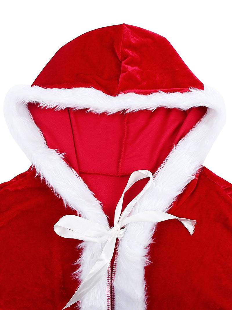 Joyeux Noël Mme Santa Claus Noël Costume Cape - CA Mode