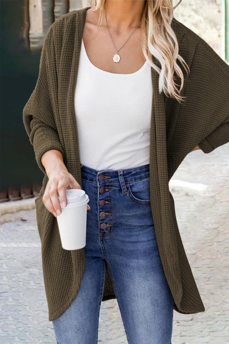 Casual Solid Color Cardigans(10 Colors)