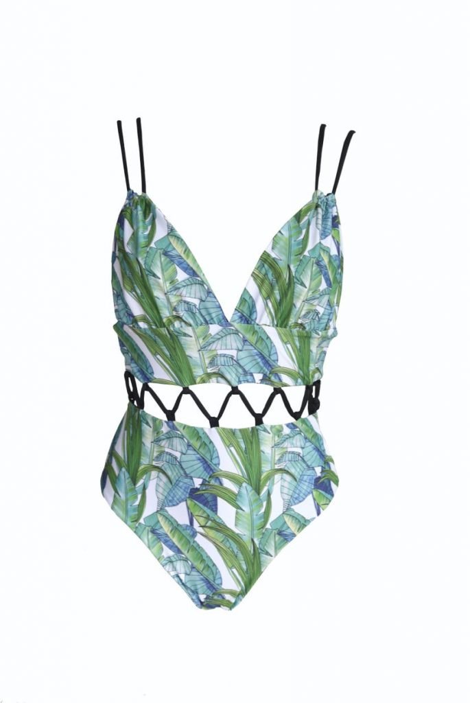 Bikini Réversible à Bretelles Floral