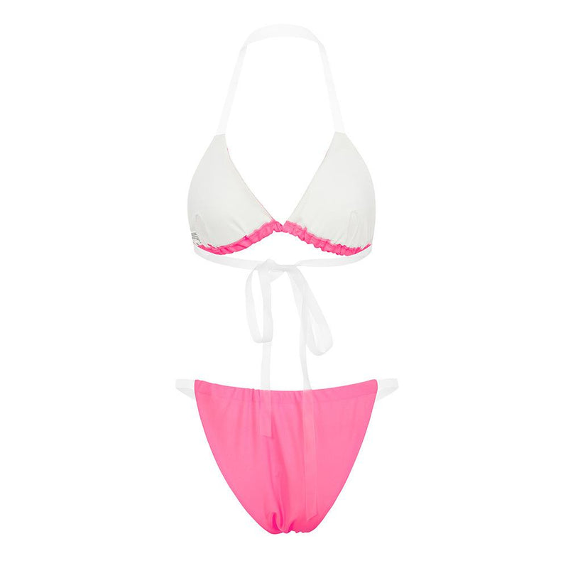 Maillot de Bain Trois Pièces Sexy Bikini Manches Longues