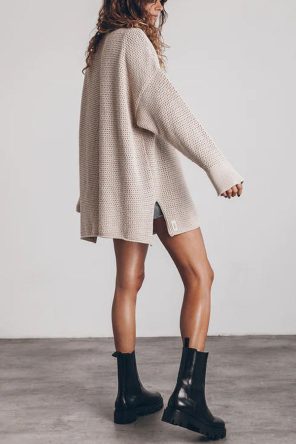 Cole Street Style Oversized Knit Sweater