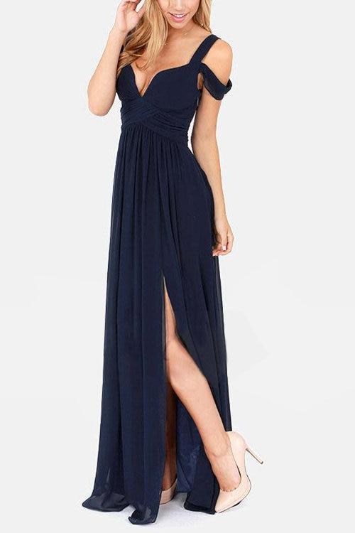 Maxi Robe Sans Manches Dos Nu - CA Mode