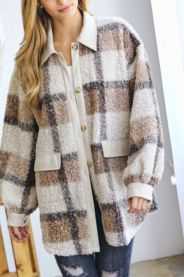 Better To Be Cozy Sherpa Jacket