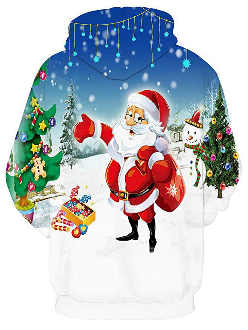 Pull de Noël à Col montant avec Motif