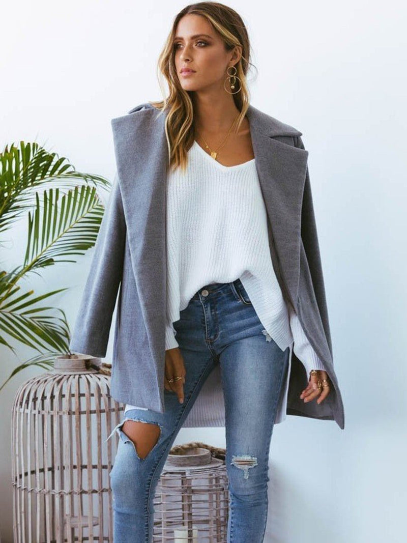 Manteau d'hiver Décontracté et à la Mode Kaki - CA Mode