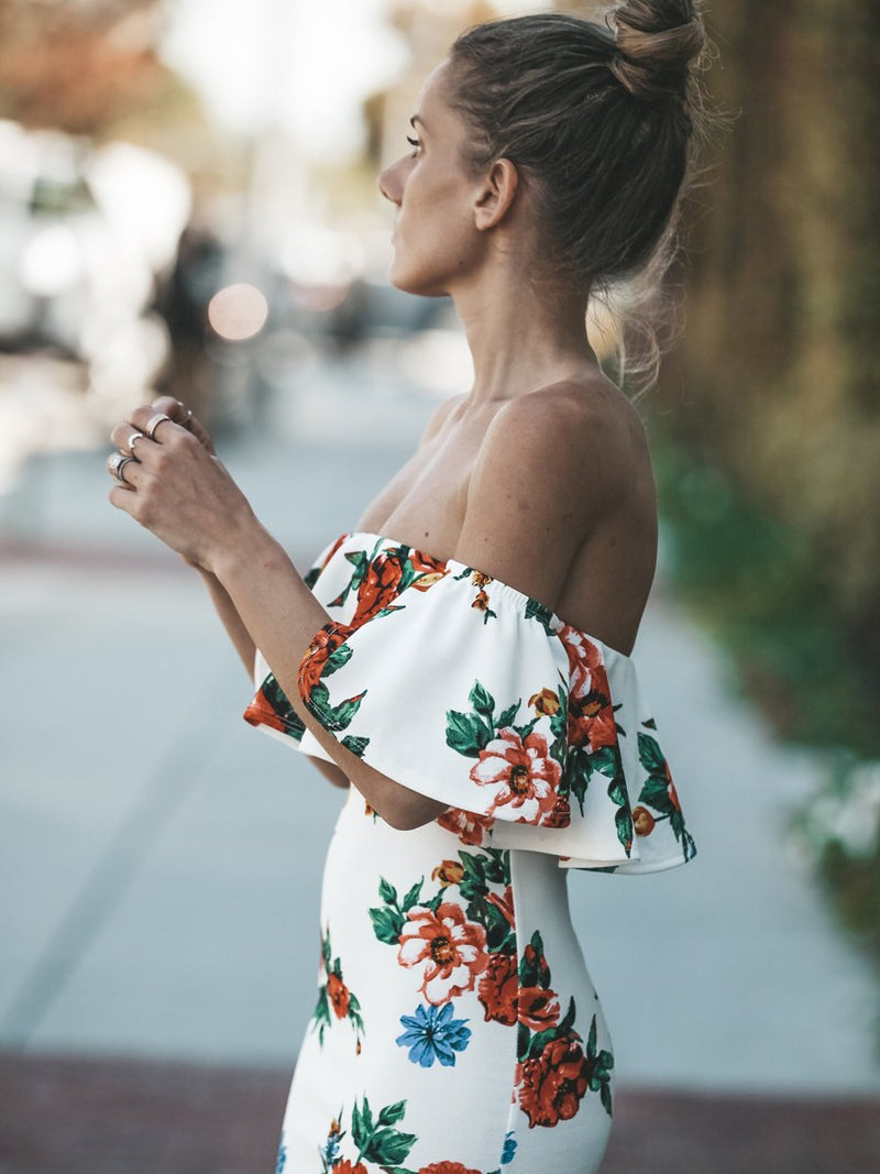 Robe à Imprimé Floral