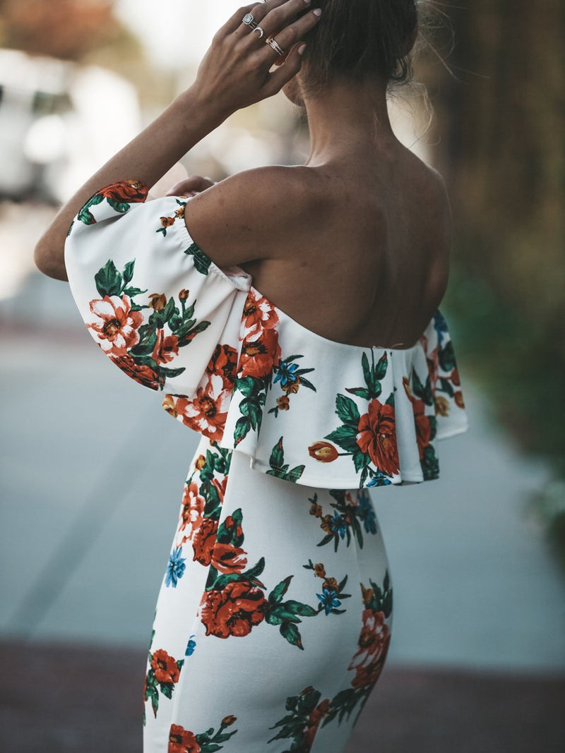 Robe à Imprimé Floral