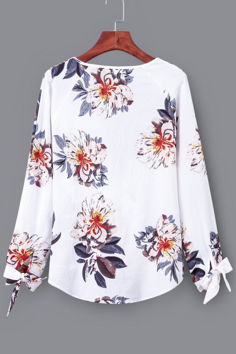 Chemise Imprimée Florale à Col V - CA Mode