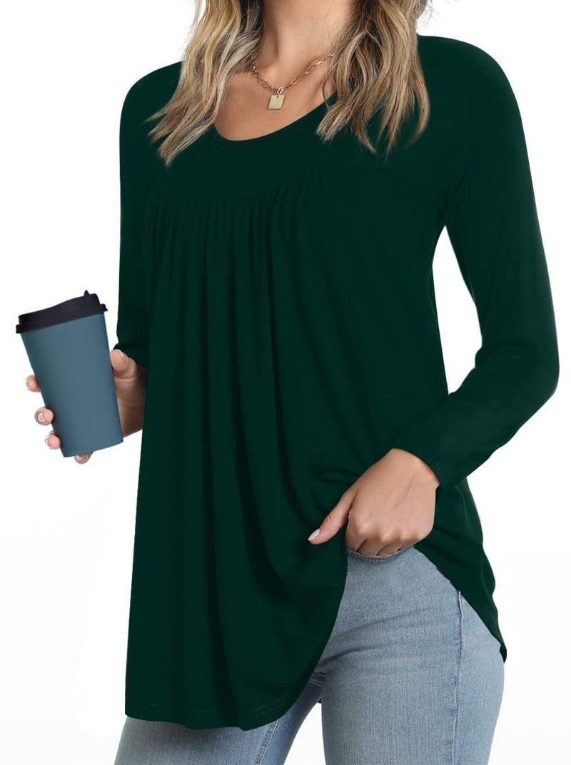 Women's Blouses Casual Chiffon V Neck Blouse