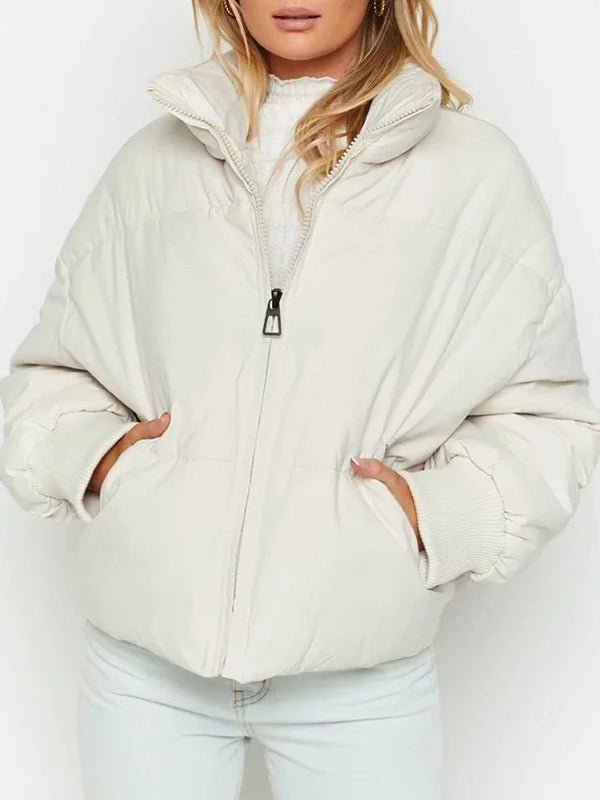 Women's Coats Solid Loose Short Down Jacket